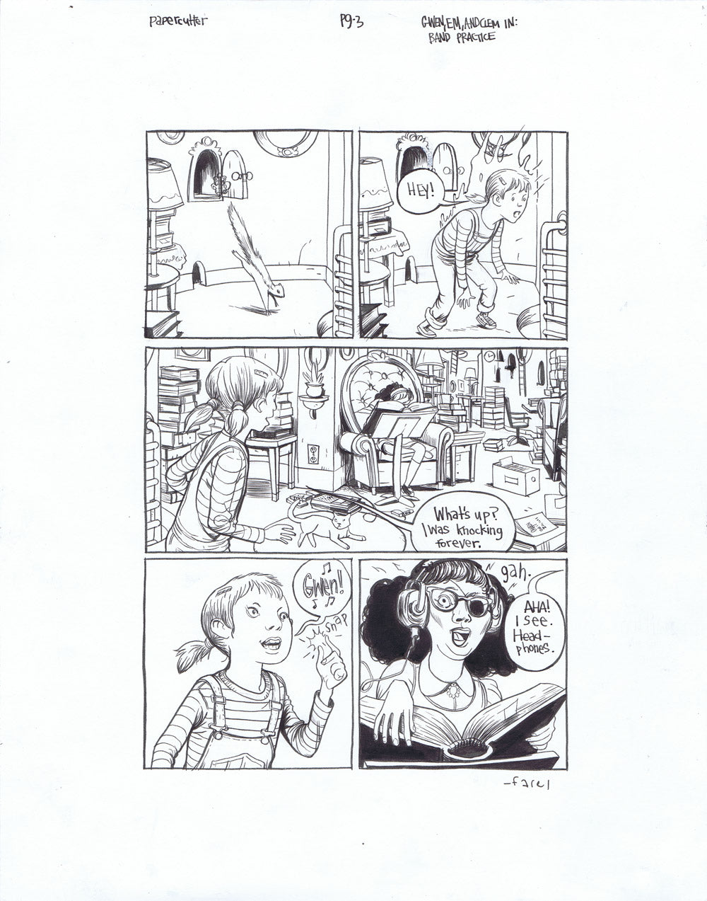 Gwen, Em, and Clem in: Band Practice - page 03