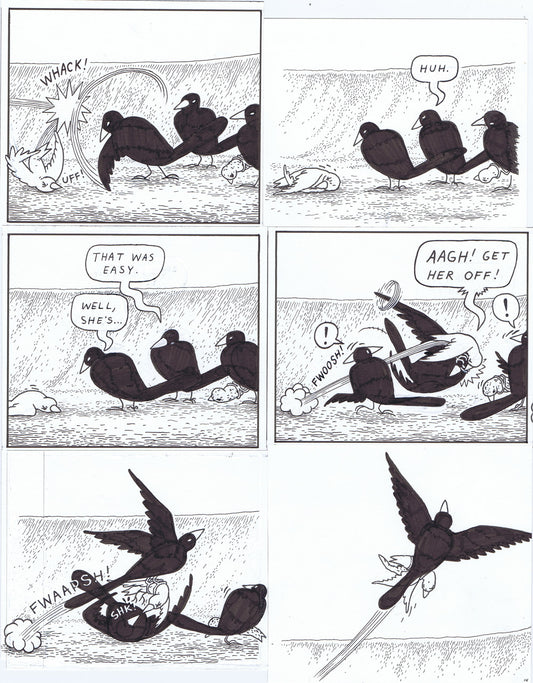 Big Questions - page 420 Missing panel with one extra panel