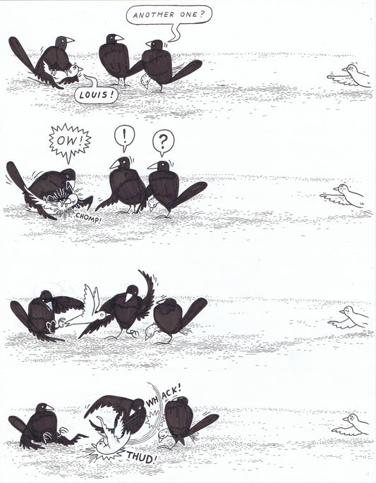 Big Questions - page 424 Missing and added panel from 425