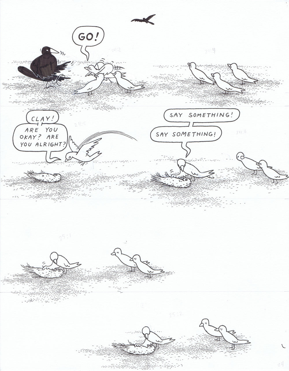 Big Questions - page 432 Missing and added panel