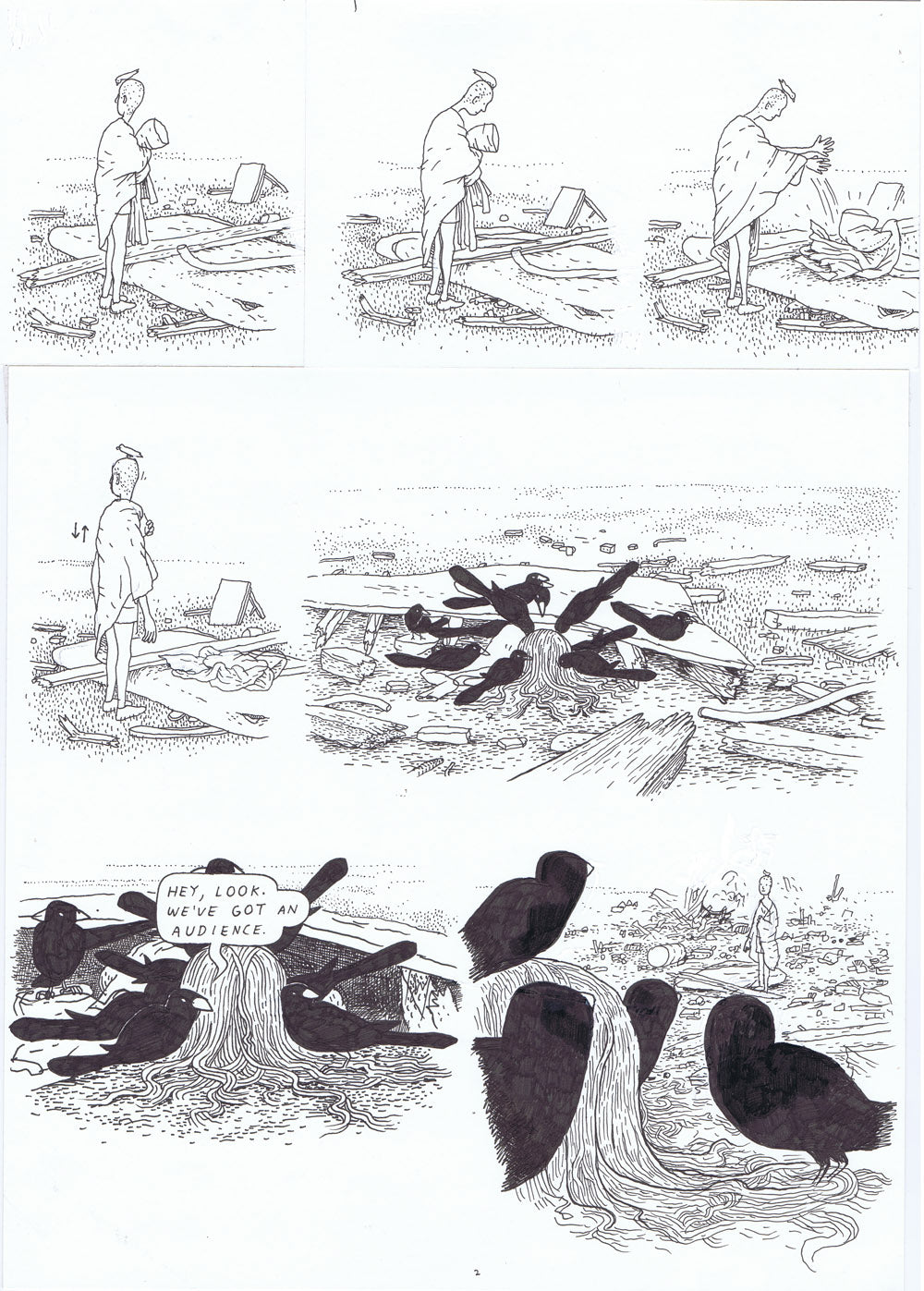 Big Questions - page 296-297 various panels