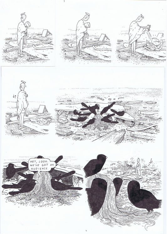 Big Questions - page 296-297 various panels