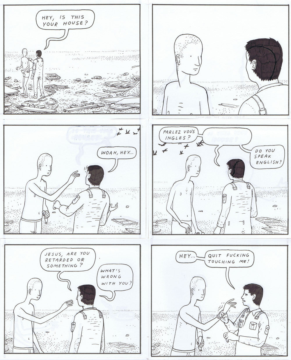 Big Questions - page 272-273 various panels