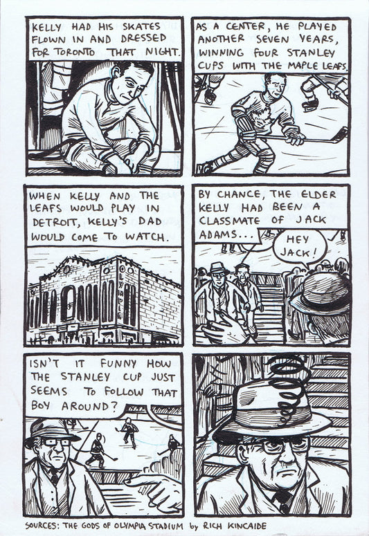 Old Timey Hockey Tales - Jack Adams vs. Red Kelly - page 4