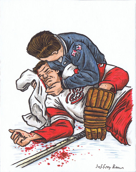 Old Timey Hockey Tales - Gordie Howe Skull Fracture