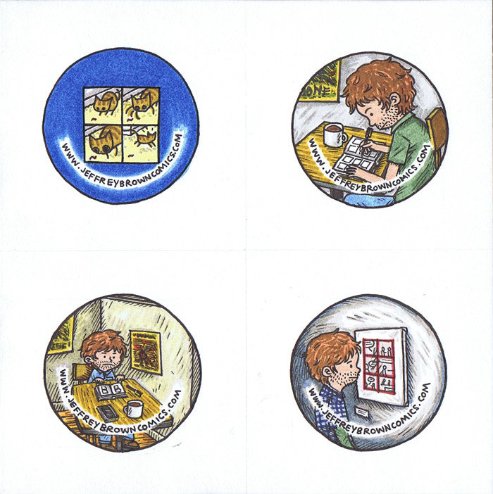 New Chicago Comics Museum Of Contemporary Art Buttons