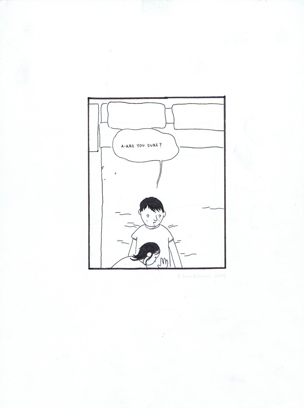 Somersaulting panel 038 A-are you sure