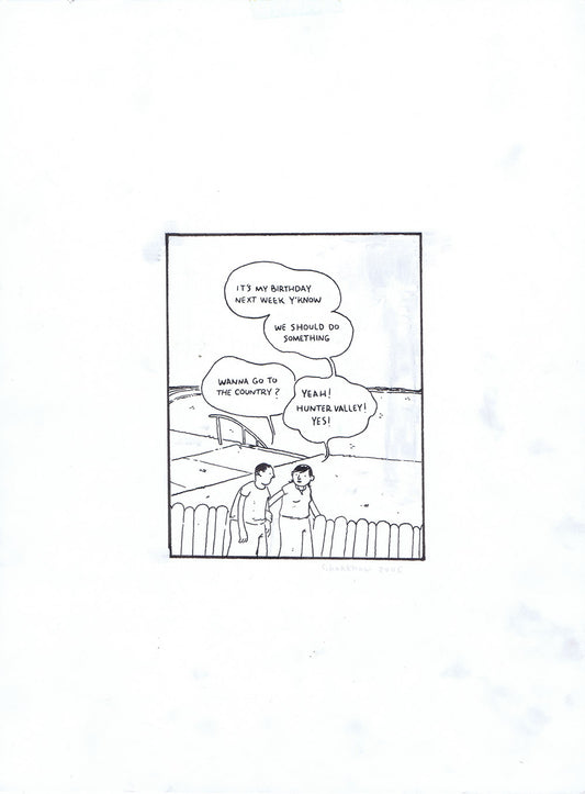 Somersaulting panel 063 Unused - Its my birthday