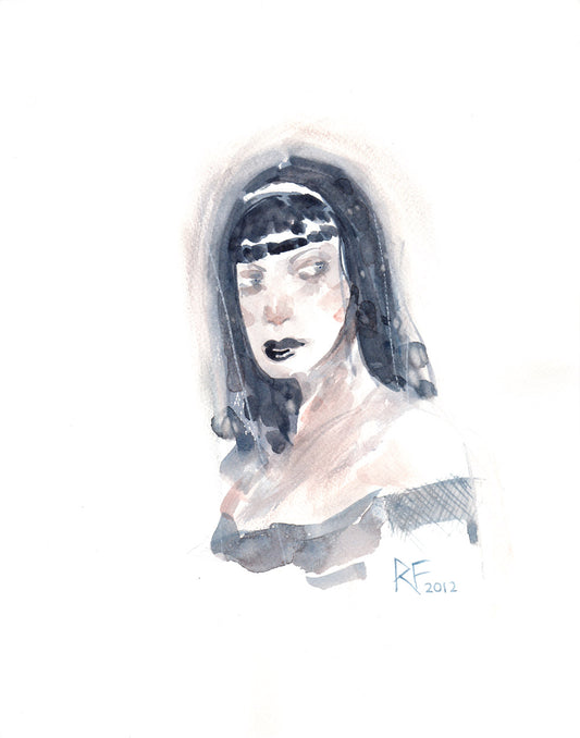 Death - Water color sketch