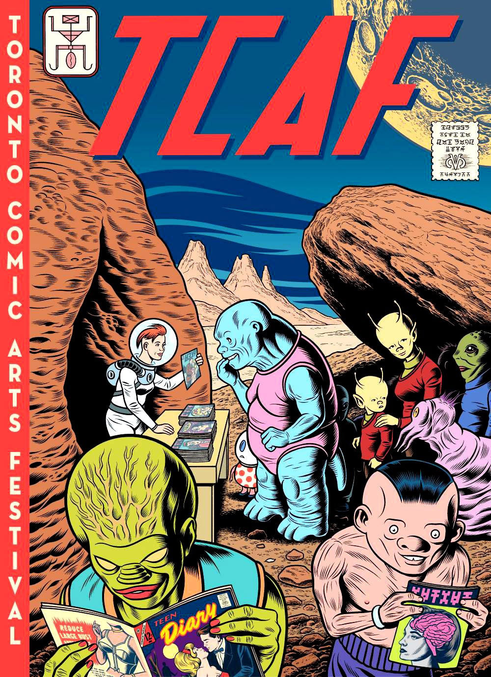 TCAF 2015 Poster (Charles Burns)
