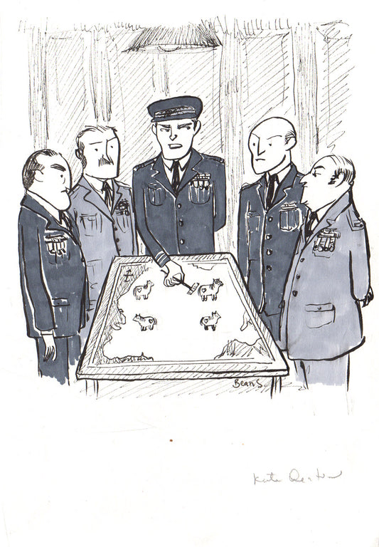 New Yorker Cartoon - War Room Ponies