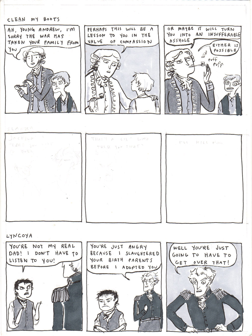 Jackson - Andrew Jackson Comics