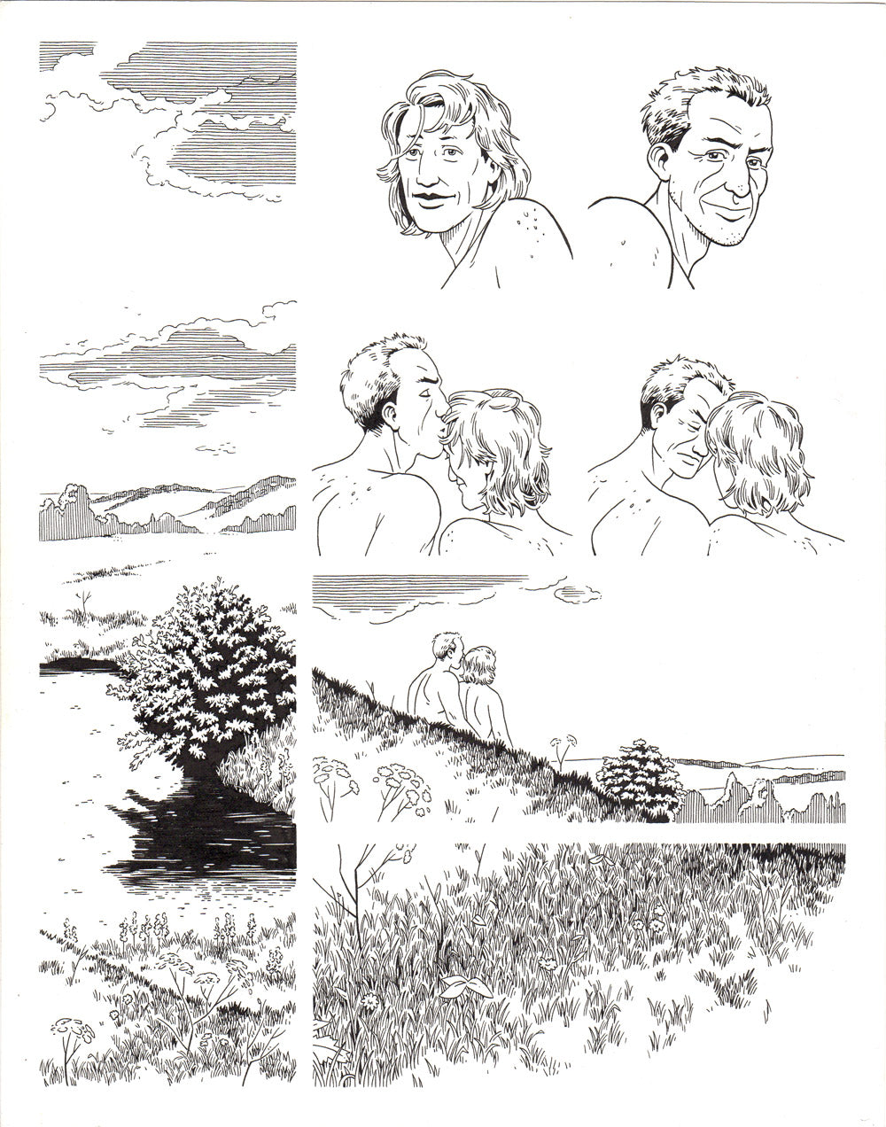 Berlin - page 202-203 Book One: City of Stones - page 208-209