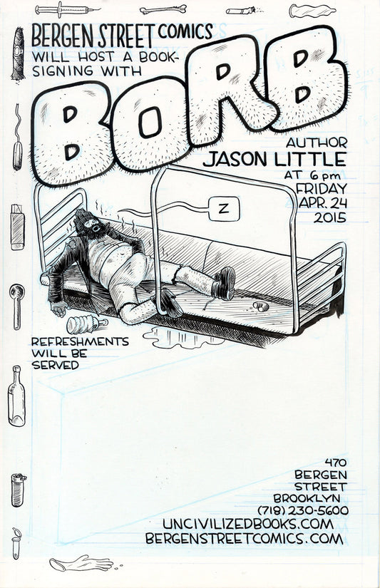 Borb - Bergen Street poster
