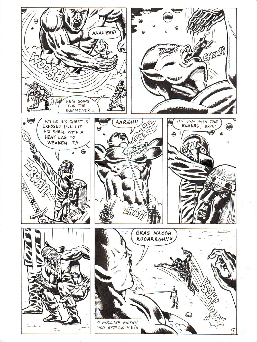 Blades & Lazers #1 - page 03
