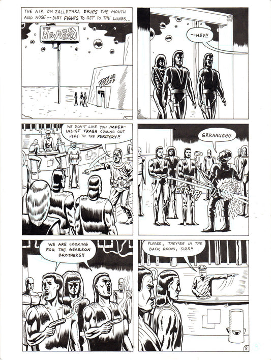 Blades & Lazers #1 - page 08