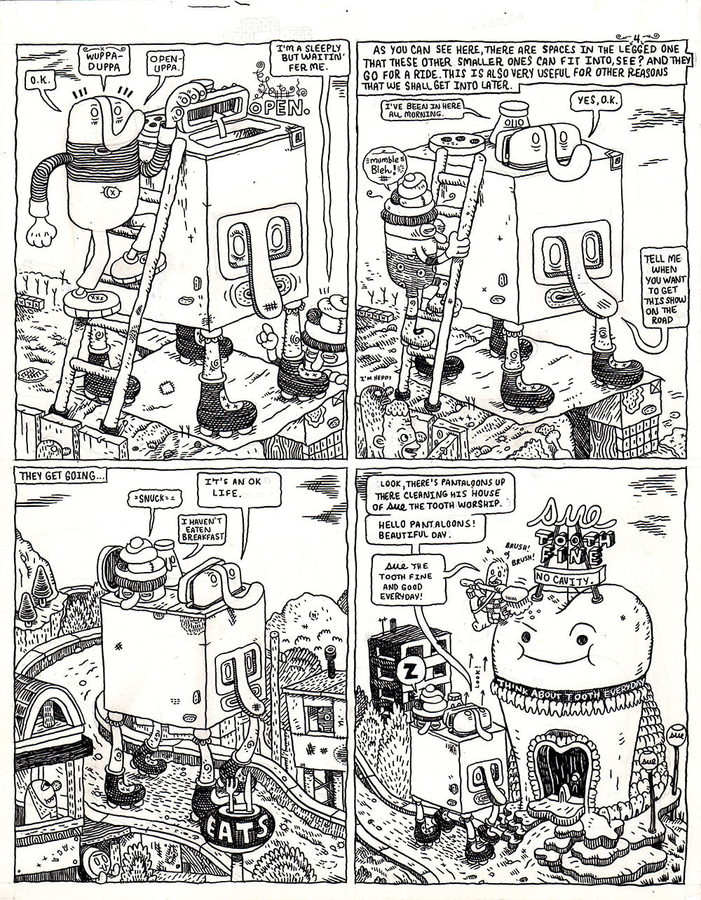 Time To Get Up #2 ("O.K wuppa duppa open uppa")