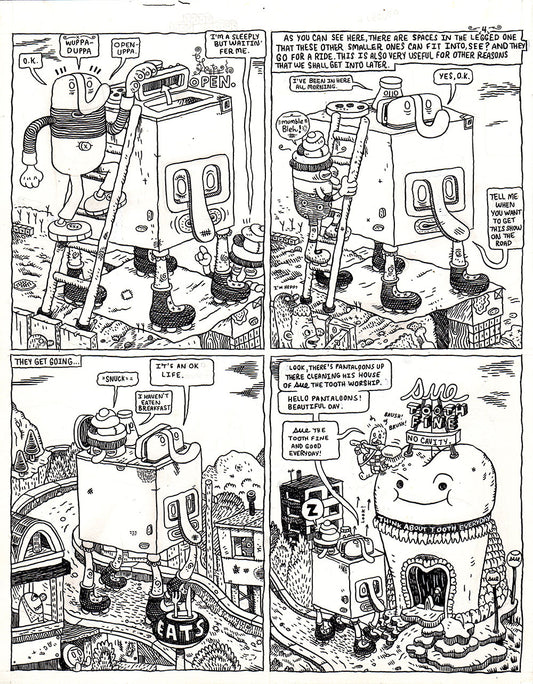 Time To Get Up #2 ("O.K wuppa duppa open uppa")