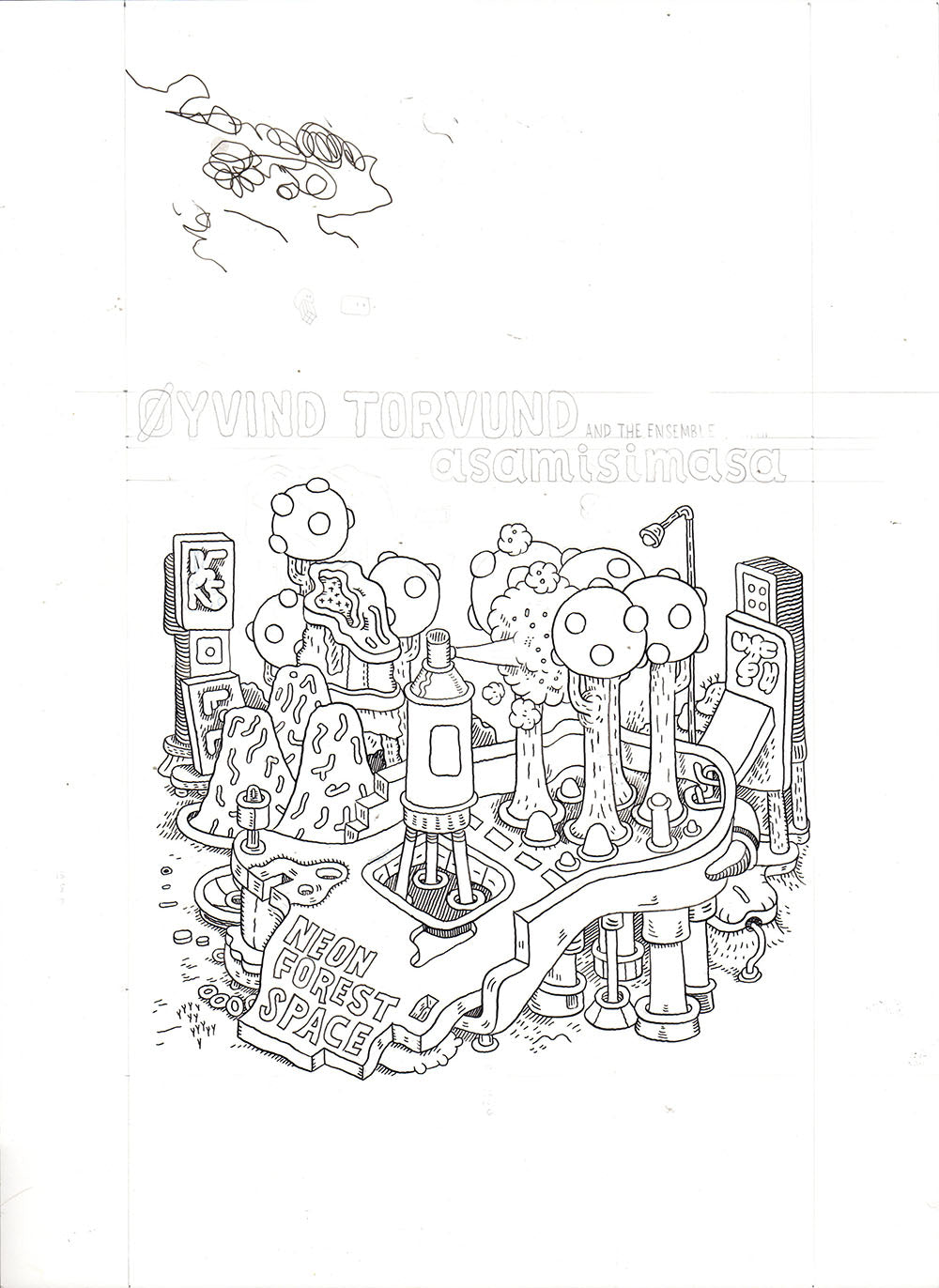 Oyvind Torvund #1 ("Neon Forest Space")