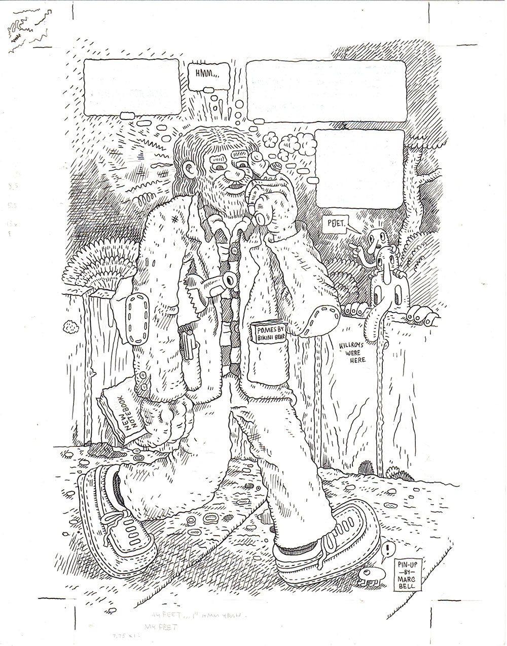 Fante Bukowski Pin-Up